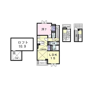 アン・フォレストII【3階】の間取り