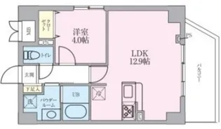 Adachi Liner Toneri Residence【2階】の間取り