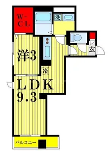 Skye Hosaka【3階】の間取り