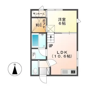 アヴニール(avenir)【2階】の間取り