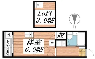 エスポワール元郷【2階】の間取り