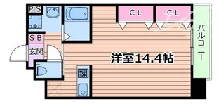 グレース元今里【7階】の間取り