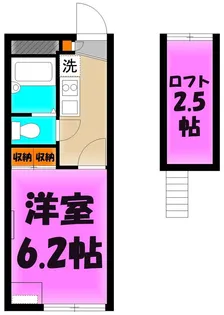 エスト千間台【2階】の間取り
