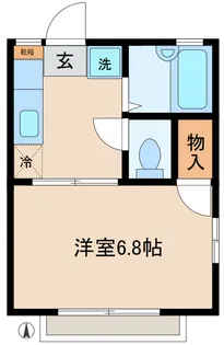 ベルハイム【2階】の間取り