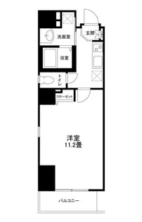 トゥルム錦糸町【4階】の間取り