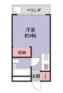 ココパレス【4階】の間取り