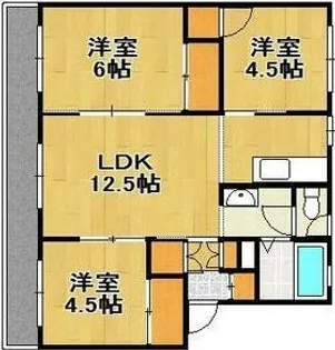 PRISM Eniwa001【1階】の間取り