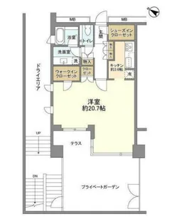 マスタービューレジデンスの間取り
