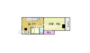 藤コーポ【1階】の間取り