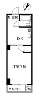 レグノスハラ【4階】の間取り