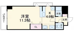 グランメール21【3階】の間取り