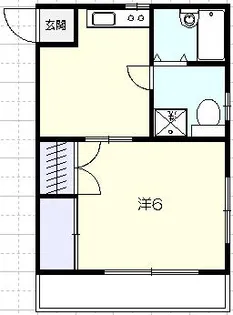 メゾン小林【2階】の間取り