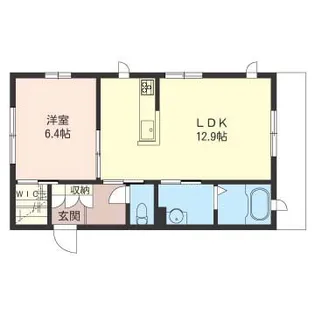 プレミアス・スクエア【1階】の間取り