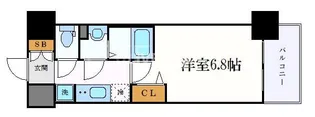 プレサンス上前津エレスタ【14階】の間取り