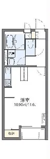 レオネクストメゾン柏井【1階】の間取り