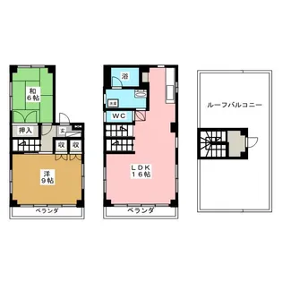 森ビル【3階】の間取り