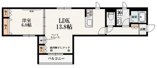 レコリエ代々木【2階】の間取り
