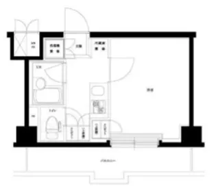 ルーブル下丸子弐番館【4階】の間取り