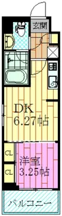 ディームス浦安【2階】の間取り