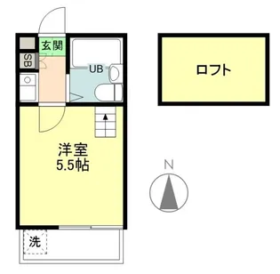アネックス北浦和2期【1階】の間取り