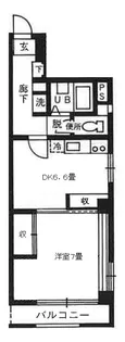 サカガミコーポ【3階】の間取り