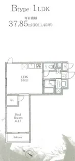 Maison de M HATSUDAl【3階】の間取り