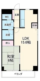 サンパーク一宮【7階】の間取り