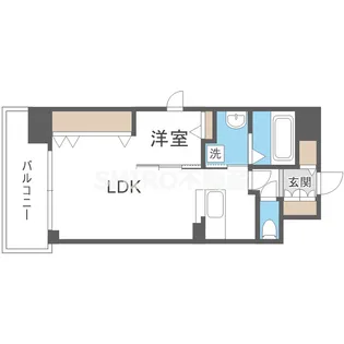 プリマクラッセ【9階】の間取り