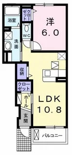 リバーサイドレジデンス【1階】の間取り