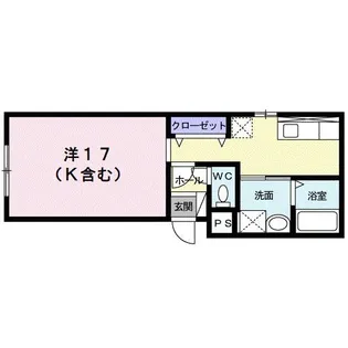 バース プレイス【1階】の間取り