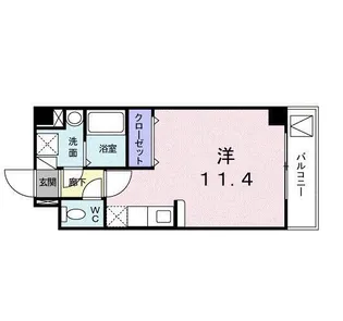 メゾン・リュミエール【1階】の間取り