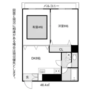 ウインズ浅香I【2階】の間取り