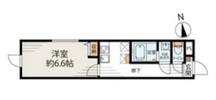 アプロ海辺【4階】の間取り
