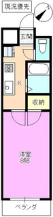 桜大宮マンション【3階】の間取り