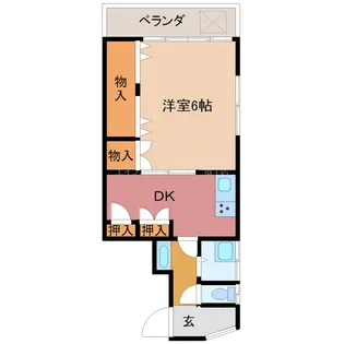アールヒルズ取手【3階】の間取り