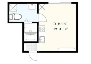プラティーク代沢【2階】の間取り