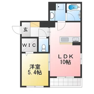 Ksquare【2階】の間取り