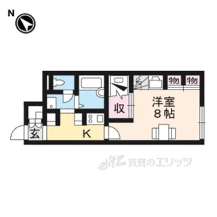 レオパレス石川【1階】の間取り