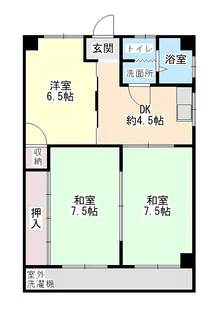 コーポオレンジ【3階】の間取り