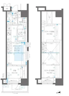 ZOOM新宿御苑前【15階】の間取り