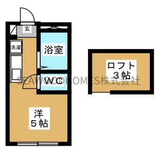 カーサ谷津町【1階】の間取り