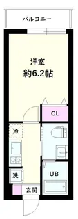 NSGATE江北1【2階】の間取り