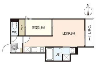 GRANDTIC LINES【1階】の間取り