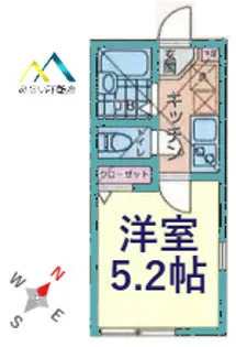 プラナス東久保II【1階】の間取り