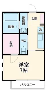 パティオはなおか【3階】の間取り