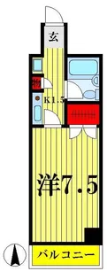 サンモール荒木【4階】の間取り