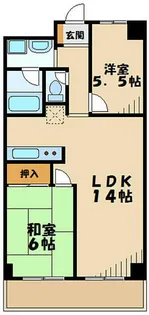 メゾンシェヌブロン【3階】の間取り