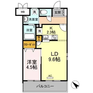 Casa Felice【3階】の間取り