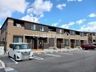 滋賀県東近江市五個荘竜田町【アパート】の外観