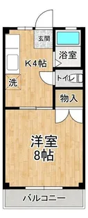 テイクワン【3階】の間取り